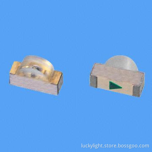 0402 White LED, 1.00 x 0.50 x 0.45mm, 120° Viewing Angle